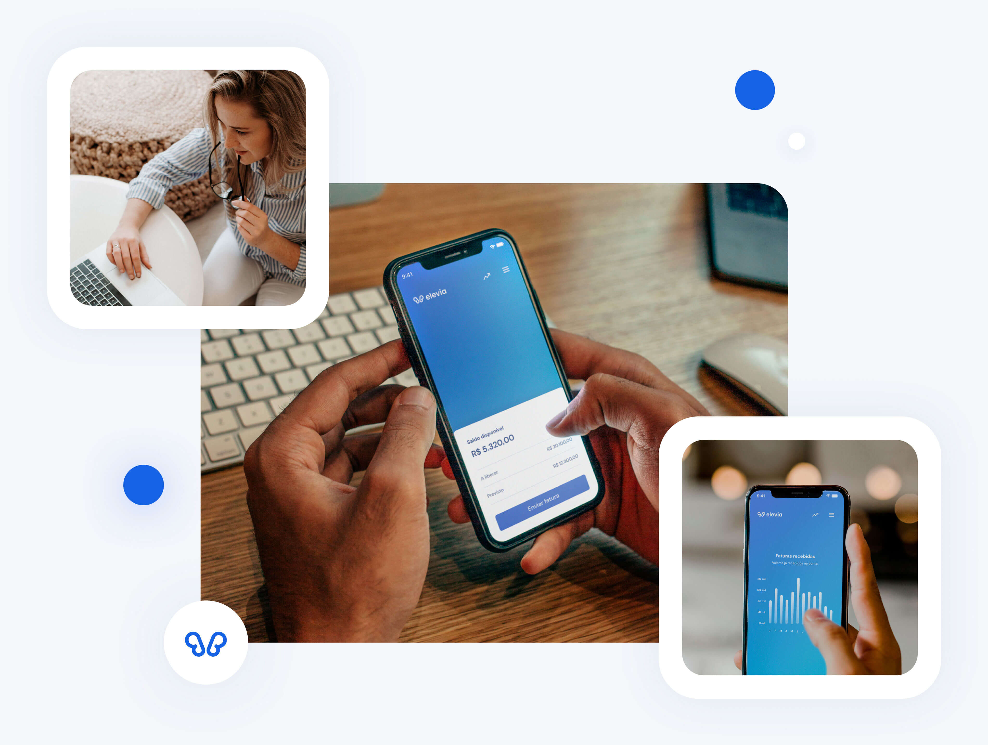 Elevia - A primeira plataforma financeira feita para advocacia